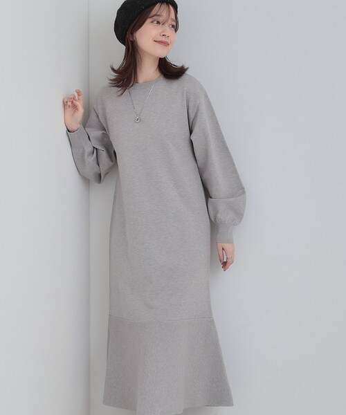 DRESKIP（ドレスキップ） ワンピース スタイルがすっきりに見える 裾