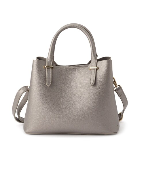 grove（グローブ） トートバッグ 「人間工学」あおりメタルバー2WAY