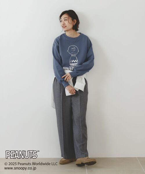 le.coeur blanc（ルクールブラン） トレーナー スウェット 「PEANUTS