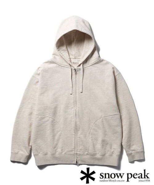 snow peak（スノーピーク） パーカー Recycled Cotton Zip Up Parka