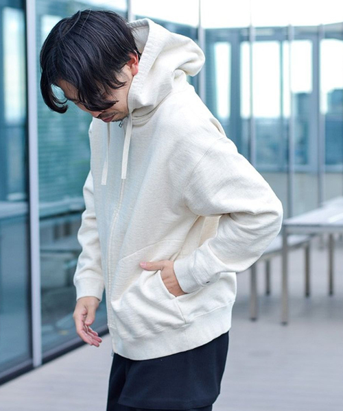 peak スノーピーク ジップ アップ パーカー リサイクル コットン Recycled Cotton Zip Up Parka ウェア フーディー スウェット メンズ レディース S M L XL コットン 秋 冬 キャンプ 大きめ 前開き 羽織り snow peak（スノーピーク） パーカー Recycled Cotton Zip Up Parka
