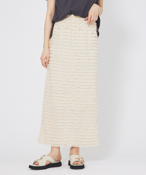 「abahouse mavie」 ロングスカート フリー ダークブラウン レディース_画像5