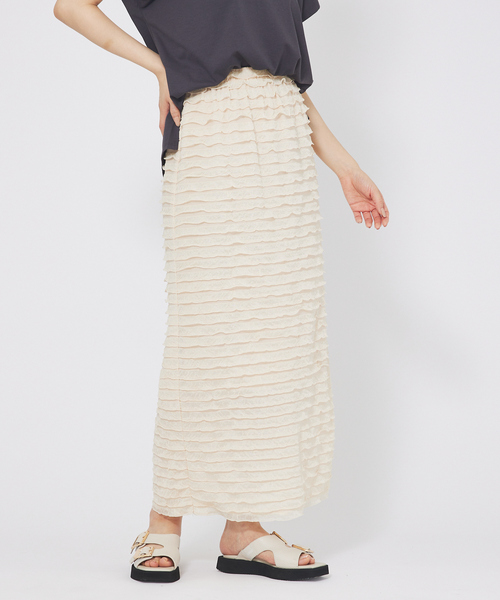 「abahouse mavie」 ロングスカート フリー ダークブラウン レディース_画像6