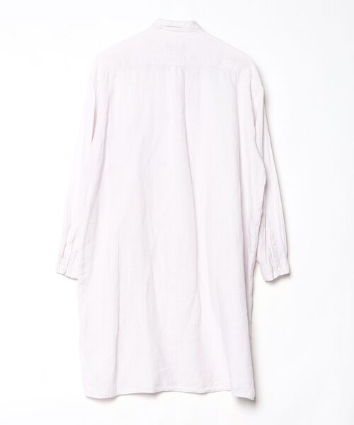 「LOISIR」 シャツワンピース - ピンク レディース_画像2