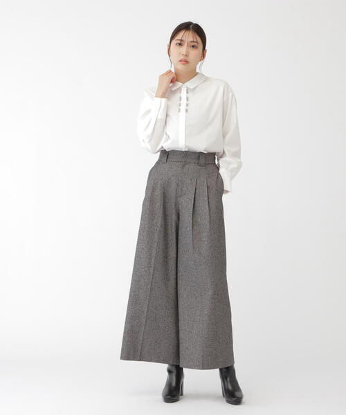 「JILL by JILL STUART」 長袖シャツ FREE ホワイト レディース_画像6