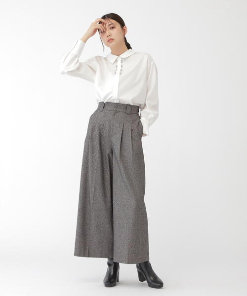 「JILL by JILL STUART」 長袖シャツ FREE ホワイト レディース_画像7