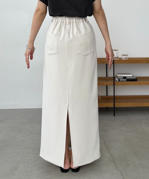 「CAPRICIEUX LE'MAGE」 ロングスカート 36 ブラウン レディース_画像4