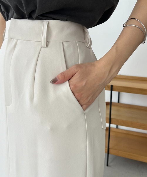 「CAPRICIEUX LE'MAGE」 ロングスカート 36 ブラウン レディース_画像8