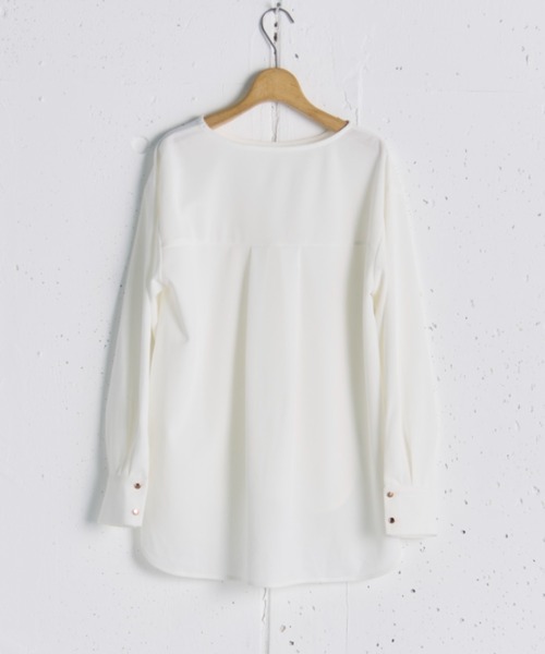 「DOUX ARCHIVES」 長袖ブラウス FREE チャコールグレー レディース_画像6