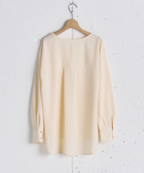 「DOUX ARCHIVES」 長袖ブラウス FREE チャコールグレー レディース_画像7