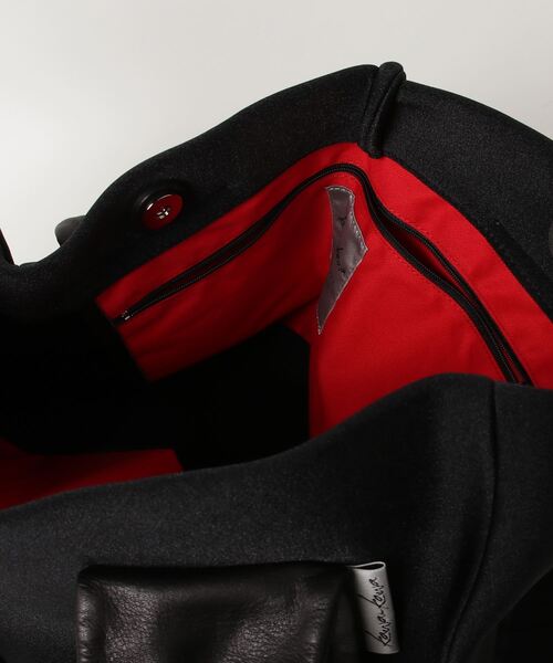 「Kawa-Kawa」 ハンドバッグ - ブラック レディース_画像4