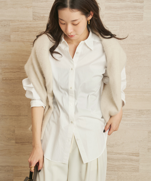 【新品】Plage puffcamisole ブラウス plage（プラージュ） ブラウス シャツ CLEAN COTTON シャツ レディース