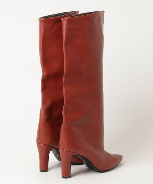 「MAMIAN」 ロングブーツ L レンガ レディース_画像2