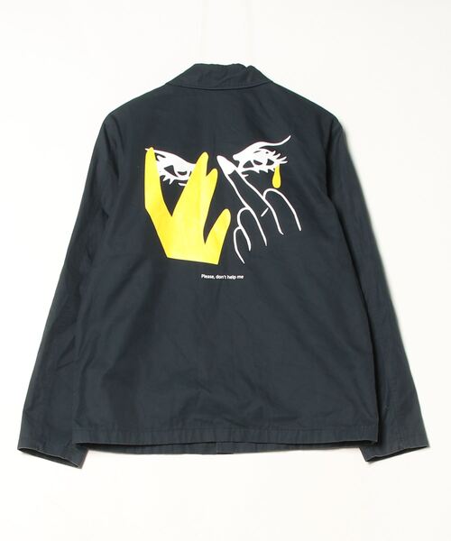 「JohnUNDERCOVER」 ジャケット 1 ネイビー メンズ_画像2