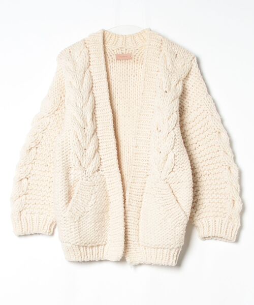 todayful 完売　ニットカーディガン TODAYFUL 「TODAYFUL」 ニットカーディガン 36inch ベージュ