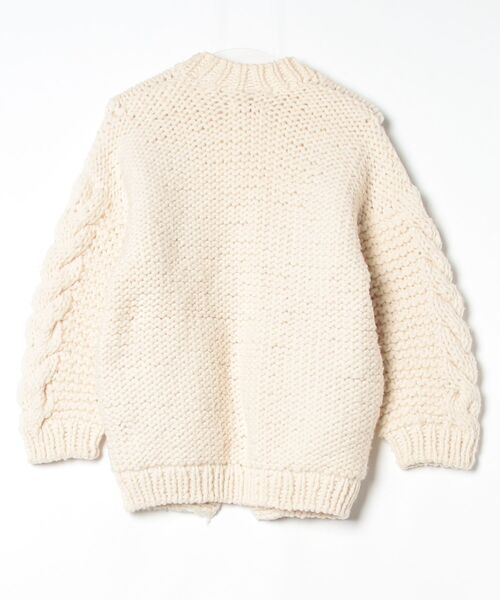 todayful ニットカーディガン新品 TODAYFUL 「TODAYFUL」 ニットカーディガン 36inch ベージュ