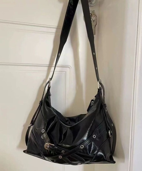 「FreeZone」 ショルダーバッグ F ブラック メンズ_画像3