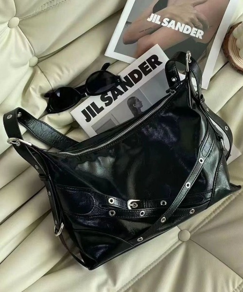 「FreeZone」 ショルダーバッグ F ブラック メンズ_画像4