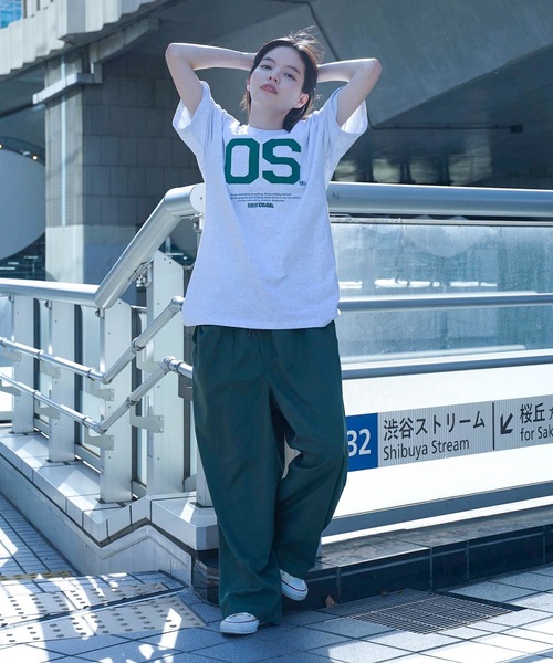 「ODD STUDIO」 半袖Tシャツ MEDIUM ネイビー メンズ_画像3
