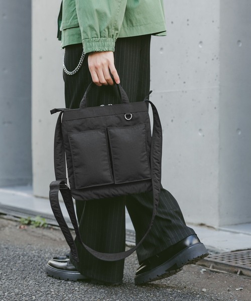 RAGEBLUE（レイジブルー） ショルダーバッグ 2WAY DOUBLE POCKET