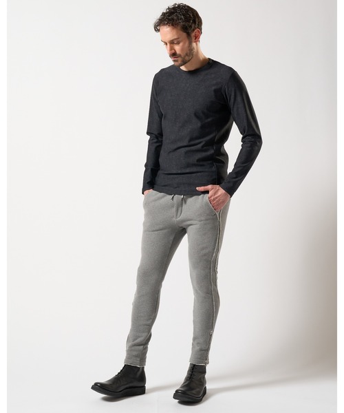 wjk 長袖Tシャツ LARGE ネイビー メンズ : ZOZOTOWN Yahoo!店 - 通販