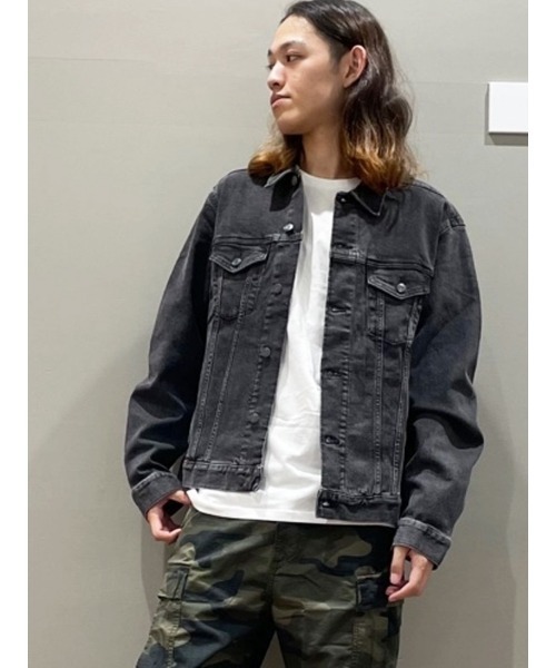 GAP（ギャップ） デニムジャケット S ブラック メンズ : ZOZOTOWN