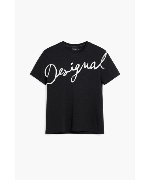 Desigual（デシグアル） tシャツ DesigualロゴプリントベーシックT 白