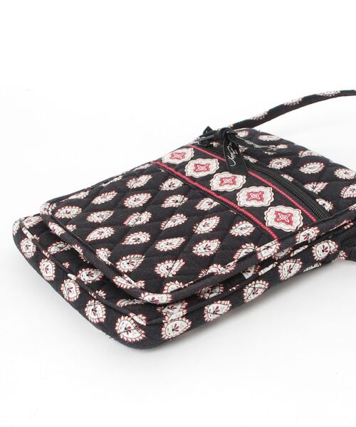 「Vera Bradley」 ペイズリーショルダーバッグ - ブラック レディース_画像3