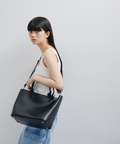 「ADAM ET ROPE'」 2WAYバッグ FREE ブラック レディース_画像3