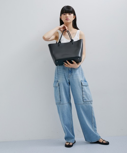 「ADAM ET ROPE'」 2WAYバッグ FREE ブラック レディース_画像5