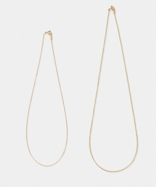 「Jewel closet by L&Co.」 ネックレス FREE イエローゴールド レディース_画像2