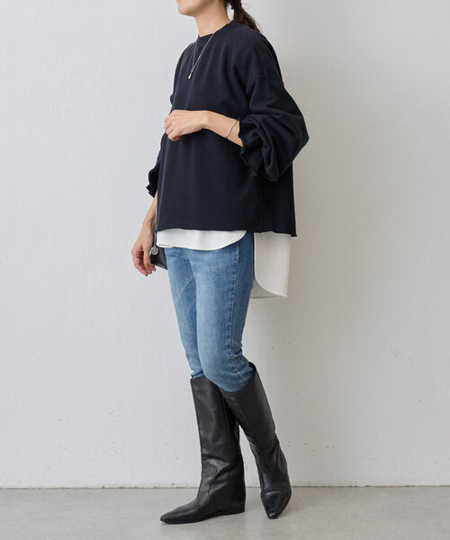 BEARDSLEY（ビアズリー） 長袖カットソー FREE ブラック レディース