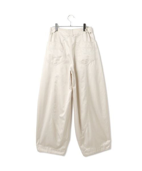未使用toh design works. anemoneエッグパンツ/ベージュ系 ADAM ET ROPE'（アダムエロペ） パンツ ピグメントダイエッグパンツ