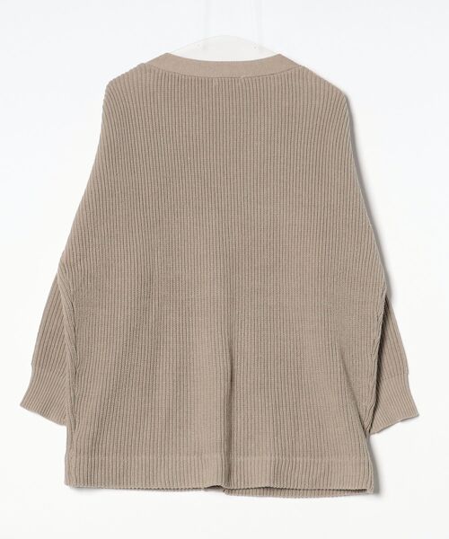 「STYLE DELI」 ニットカーディガン M ベージュ レディース_画像2