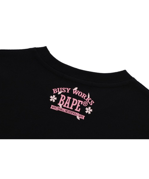 A BATHING APE（アベイシングエイプ） tシャツ SAKURA PHOTO APE HEAD