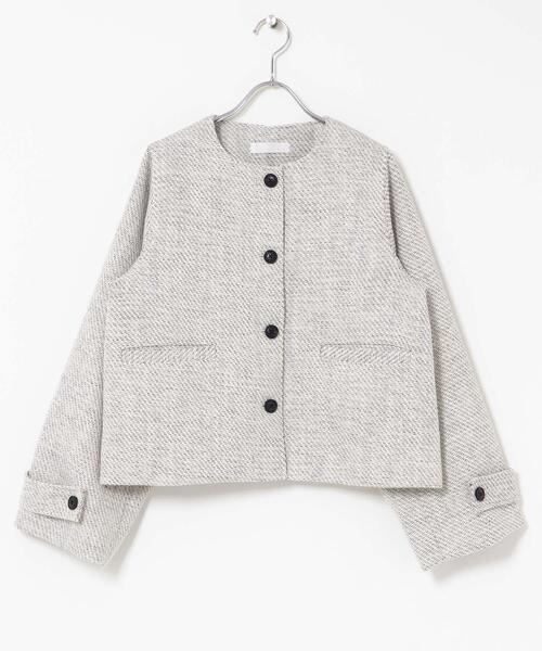 SENSE OF PLACE by URBAN RESEARCH ジャケット ノーカラージャケット