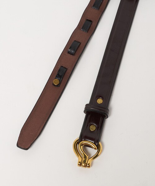STEVEN ALAN（スティーブンアラン） ベルト 「TORY LEATHER」MINI HOOF