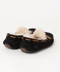 「UGG」 モカシンシューズ 24cm ブラッ...の詳細画像1
