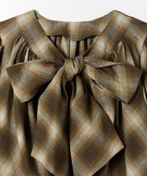 「leinwande」 長袖ブラウス FREE ブラウン レディース_画像4