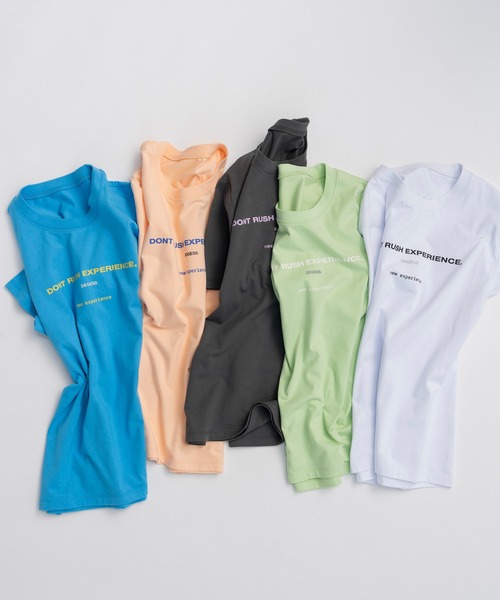 tシャツ Exeperience Logo T-shirts/exeperienceロゴＴシャツ レディースの画像