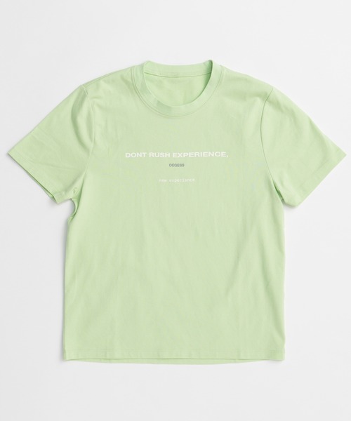 tシャツ Exeperience Logo T-shirts/exeperienceロゴＴシャツ レディースの画像