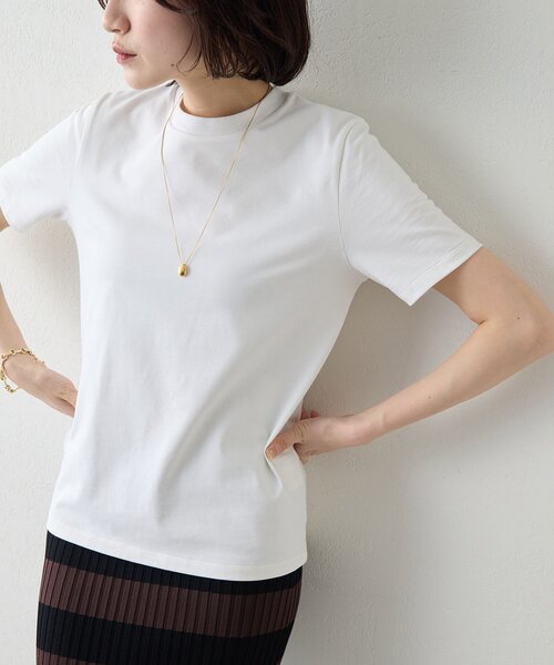 Whim Gazette（ウィム ガゼット） tシャツ 半袖 スビンコットンTシャツ 