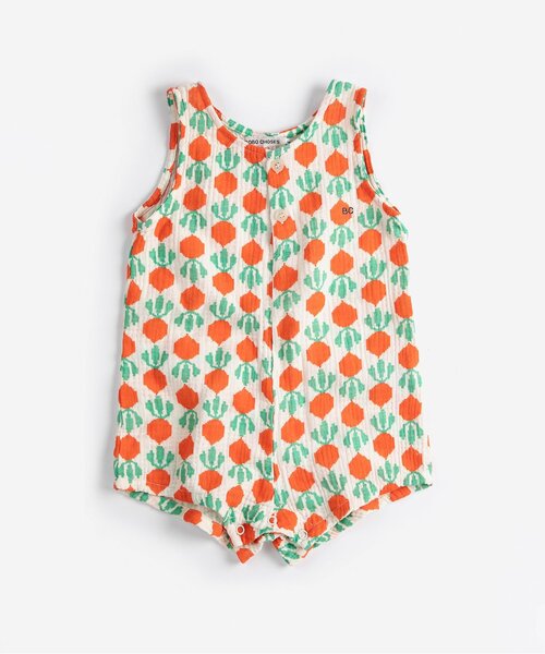 BOBO CHOSES（ボボショーズ） ベビー服 ロンパース 総柄Cool Radish