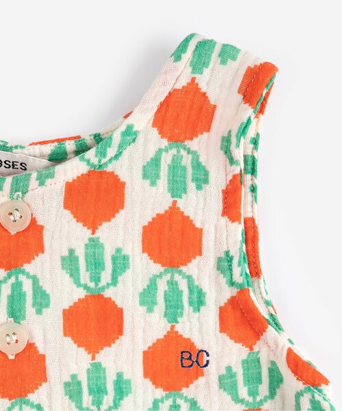 BOBO CHOSES（ボボショーズ） ベビー服 ロンパース 総柄Cool Radish