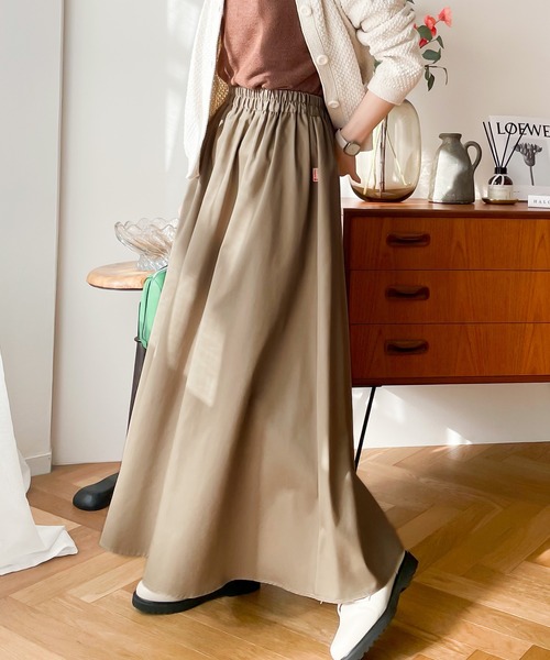 「Java」 ロングスカート X-LARGE ベージュ レディース_画像9