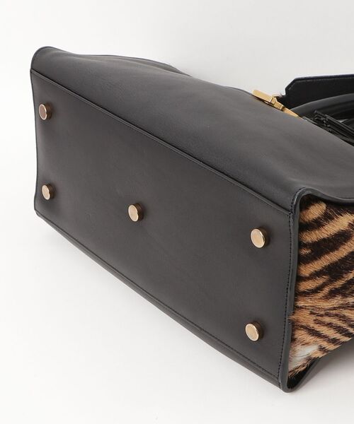 「SAINT LAURENT PARIS」 ダウンタウンカバス 2WAYバッグ - ブラック レディース_画像3
