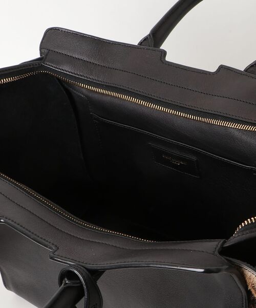 「SAINT LAURENT PARIS」 ダウンタウンカバス 2WAYバッグ - ブラック レディース_画像4