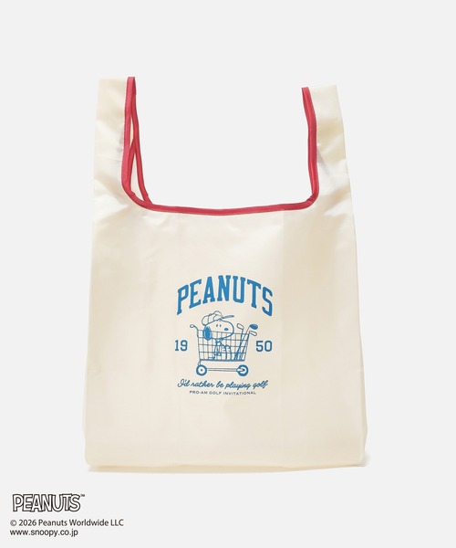 新品・未使用　PEANUTS ハート柄エコバッグ Honeys（ハニーズ） エコバッグ スヌーピー／エコバッグ : ZOZOTOWN