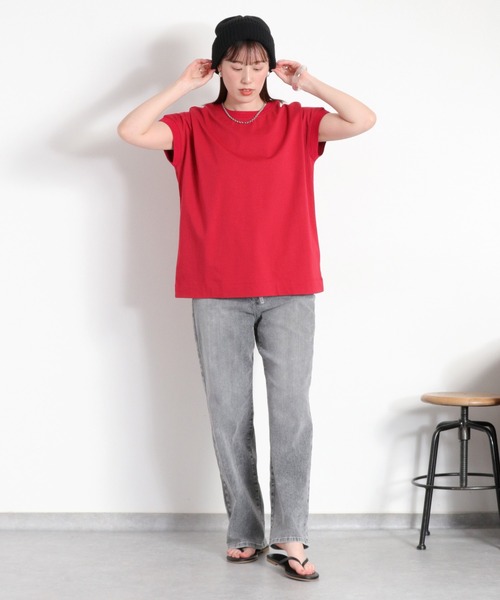 ジーンズ デニム デニムパンツ 「接触冷感 / UVカット」ICE ハイスタンダードストレートデニムパンツ レディース