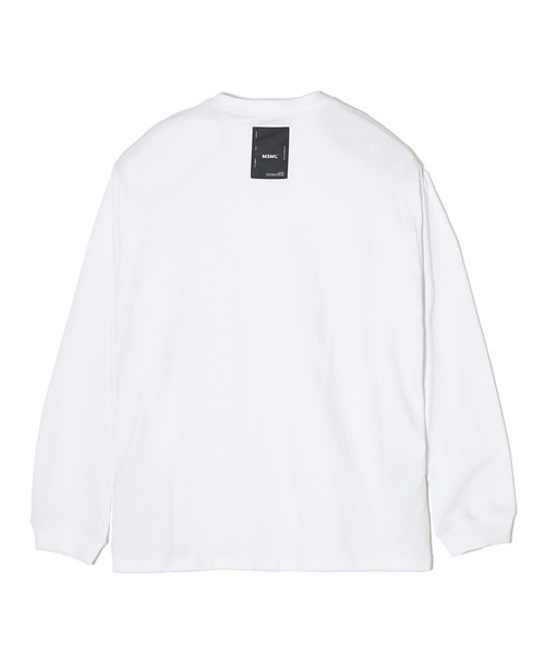 「MSML」 長袖Tシャツ M ホワイト メンズ_画像3